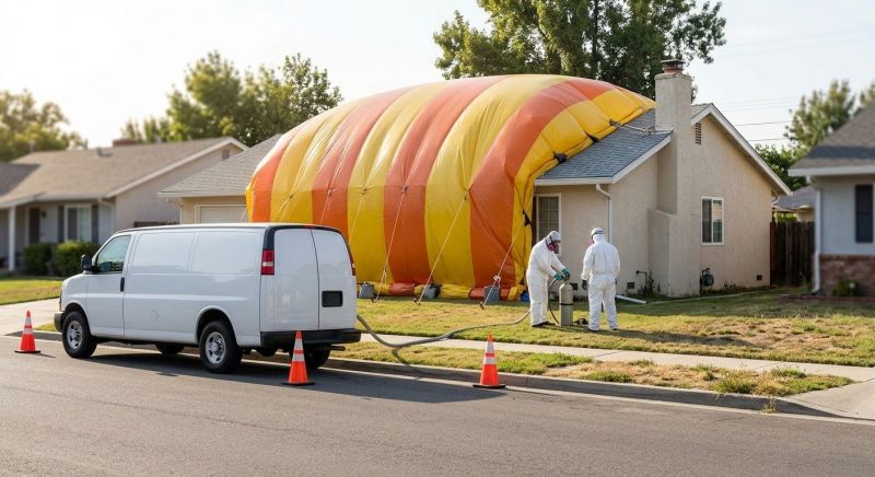 Tent Fumigation in Toledo, OH